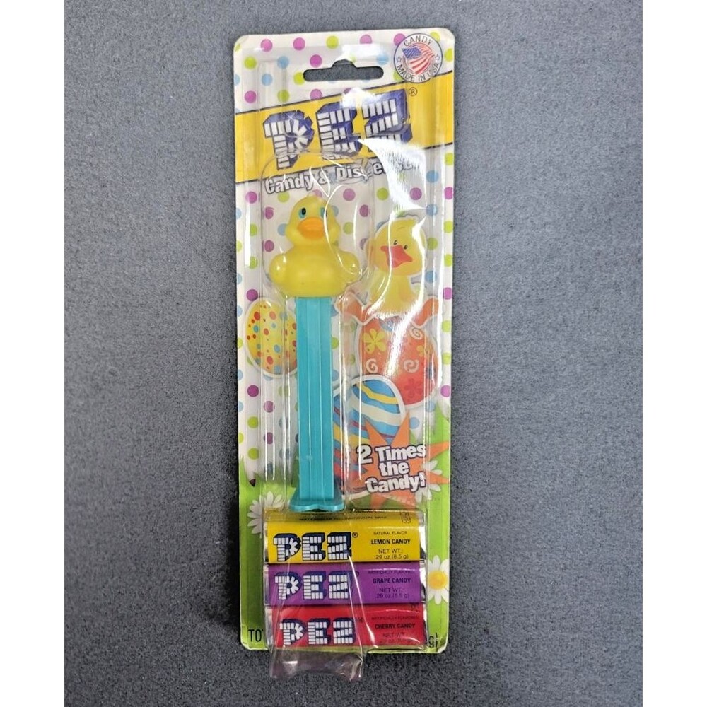 PEZ Rubber Duck Ducky Candy Dispenser -New, sealed original package 2014 Vintage